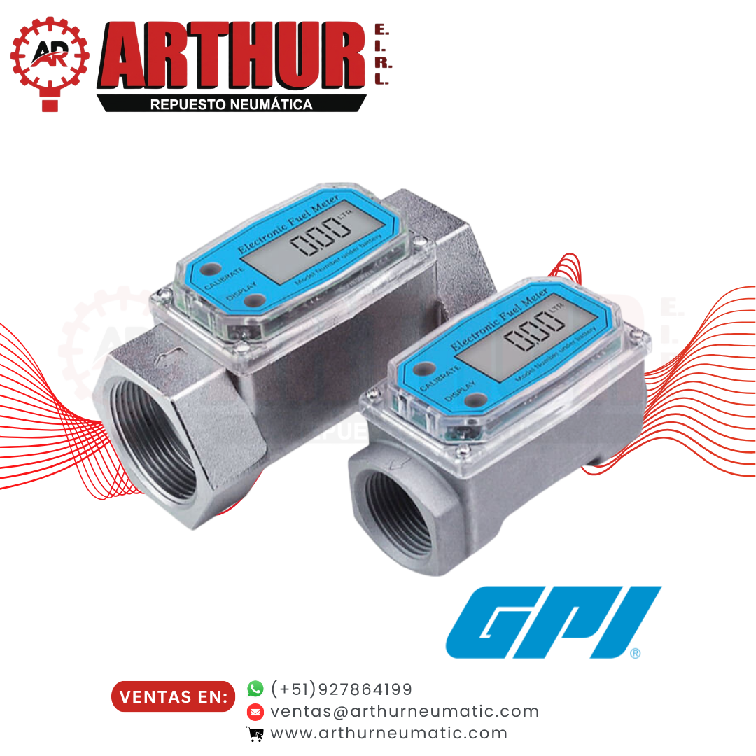 caudalímetro digital tipo turbina fmt820 con pantalla lcd – gpi caudalímetro digital tipo turbina fmt820 con pantalla lcd – gpi