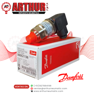 transmisor de presión 0–10 bar 060g1136 – danfoss