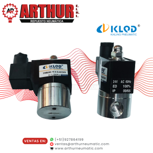 válvula solenoide 2wb050 10 v s n.c 3/8" inox 24vac – klqd