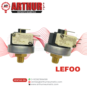 lf25 – interruptor de presión lefoo no–c–nc 4, 6, 9 bar
