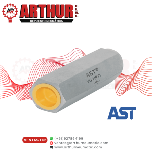 vu npt1 valvula check hidraulico 1/4npt 3/8npt 1/2npt 1npt ast