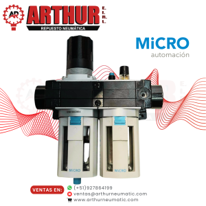 Home unidad de mantenimiento 1″ (frl) micro
