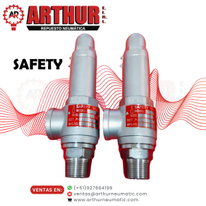 Válvula de Alivio 1" Inoxidable – 150 PSI – SAFETY