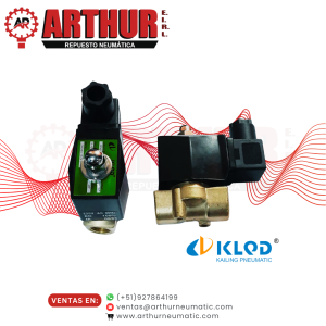 válvula solenoide de acción directa 3/8" – 2w040 10 v s ac220 – klqd