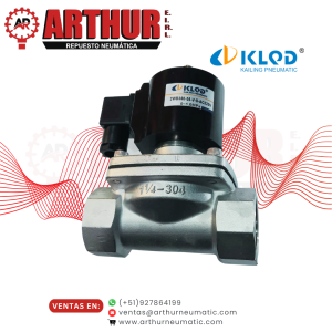 válvula solenoide 2w350 35 v s n.c 1.1/4" inox 220vac – klqd