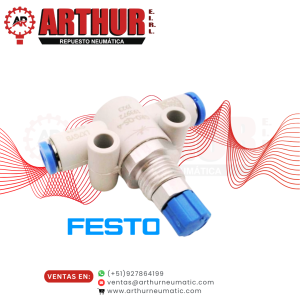 Regulador de Flujo de Aire GR-QS-6 – FESTO