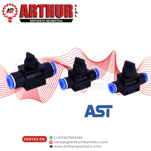 Llave de Paso de Aire Neumático 6–12 mm – AST