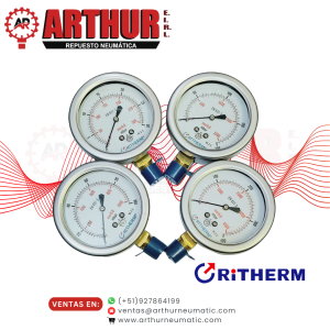 manómetros 2.5" en mbar – ritherm