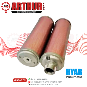 Silenciador de Escape de Aire X20 NPT 2" – HYAR