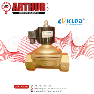 válvula solenoide 2w250 25 no v s 1" npt bronce – klqd