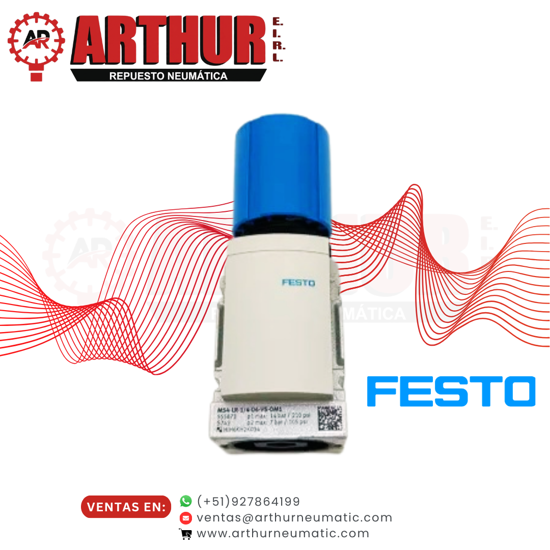 ms4 lr 14 d6 vs dm1 regulador de presión aire festo 1 ms4 lr 14 d6 vs dm1 regulador de presión aire festo 1
