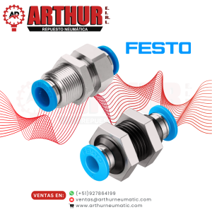 Home qss 8 racor pasamuro neumaticos festo