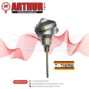 sensor de temperatura pt100 6×100mm t therm
